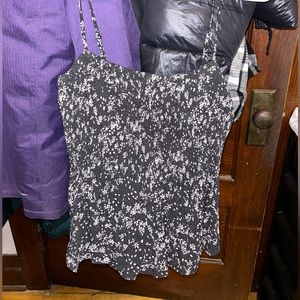 NWOT Lush Pleated Sleeveless Top